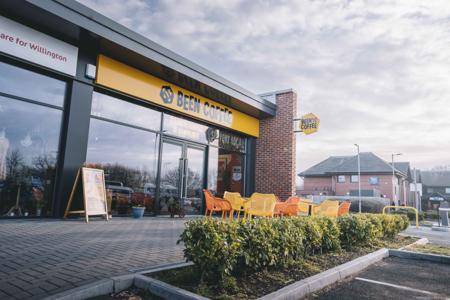 Outside Willington shop